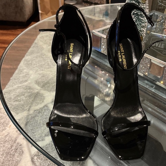 Brand new Opyum 110 YSL heels in black - Picture 3 of 10